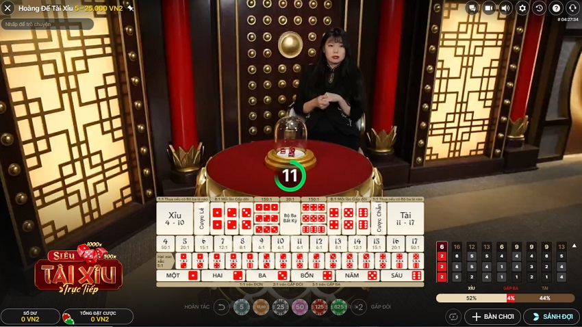 Tham gia game Hoang De Tai Xiu K8